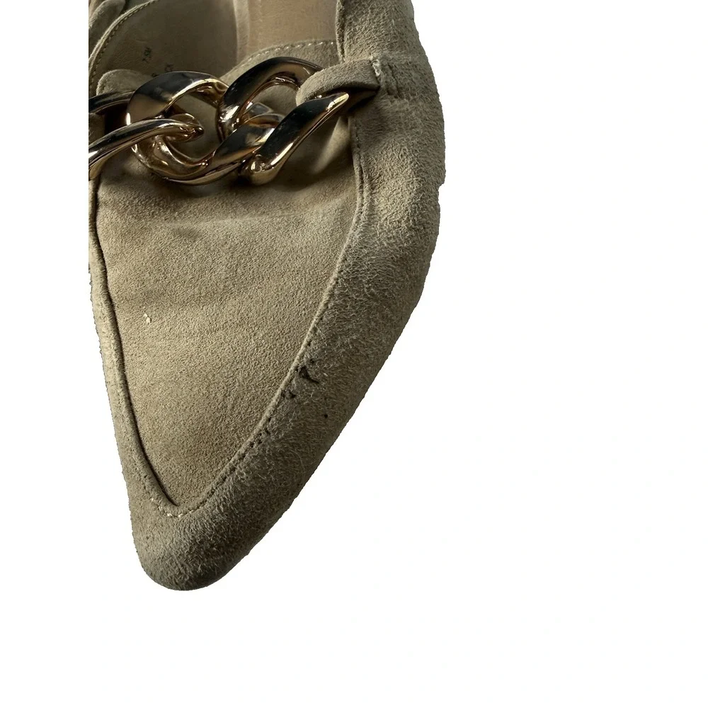 Steve Madden Suede‎ Leather Mules Slip On Shoes size 7.5